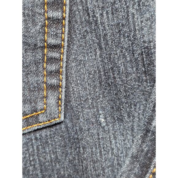 Vintage 90s FUBU Denim Jumpsuit Size 11/12 Retro Classic Stretch Zip Up - Picture 9 of 10